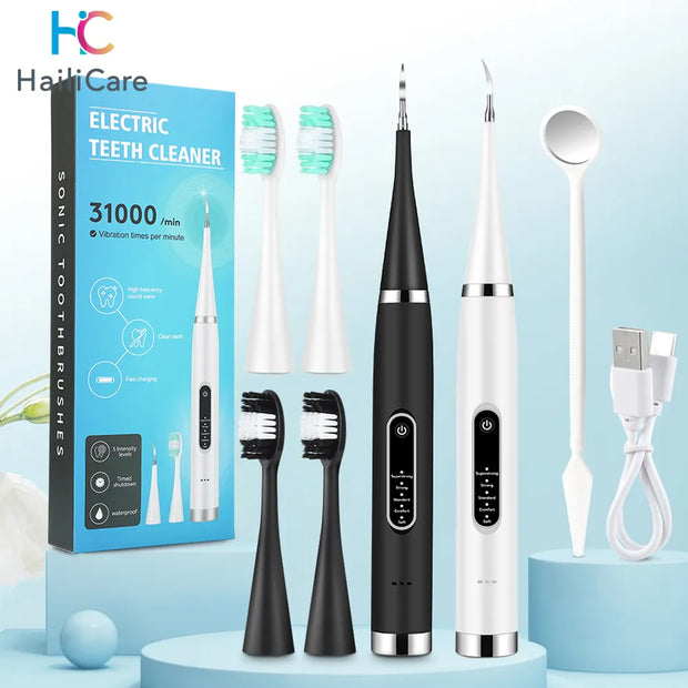 Electric Teeth Whitening Dental Calculus Scaler Plaque Coffee Staiin