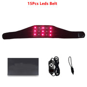 Red＆Infrared LED Light Therapy Belt Full Body Pain Relief Wrap Burn Fa