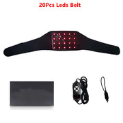 Red＆Infrared LED Light Therapy Belt Full Body Pain Relief Wrap Burn Fa