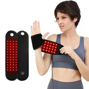 Red＆Infrared LED Light Therapy Belt Full Body Pain Relief Wrap Burn Fa