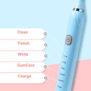 Electric Toothbrush USB Charging Rechargeable Sonic Teeth Whitening Bru