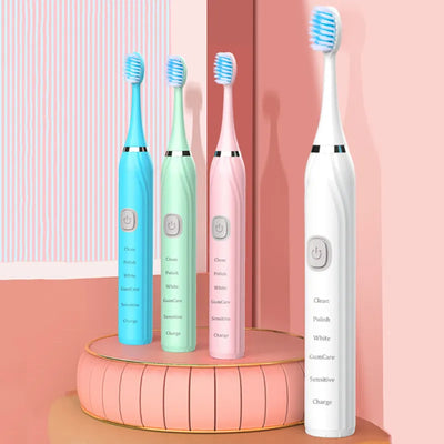 Electric Toothbrush USB Charging Rechargeable Sonic Teeth Whitening Bru